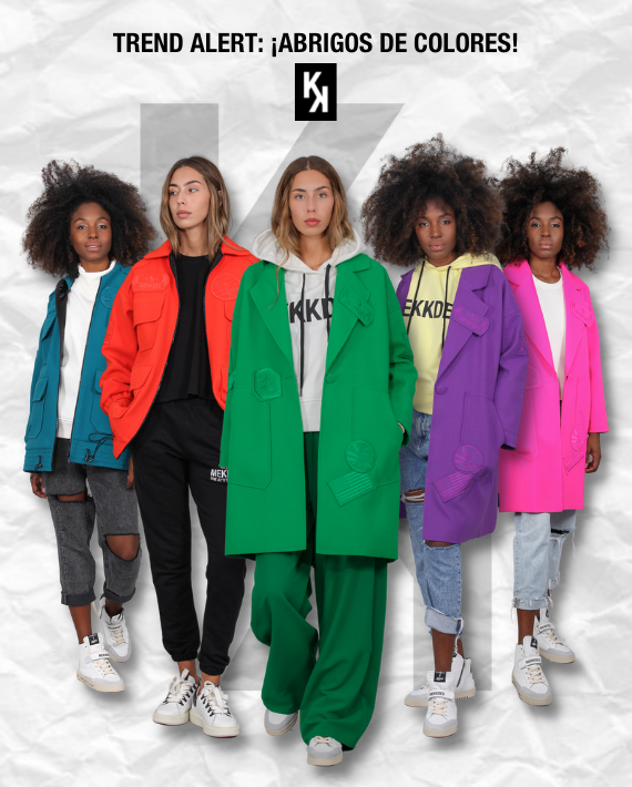 Abrigos shop de colores
