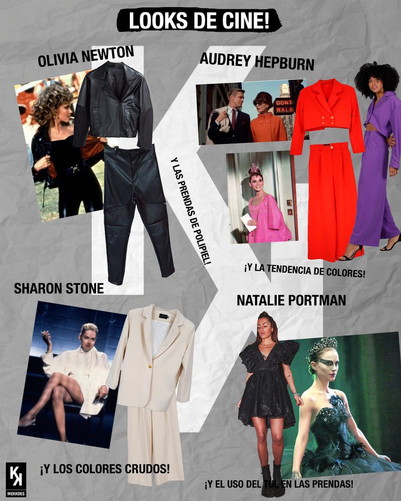 Looks de cine que puedes conseguir en Mekkdes