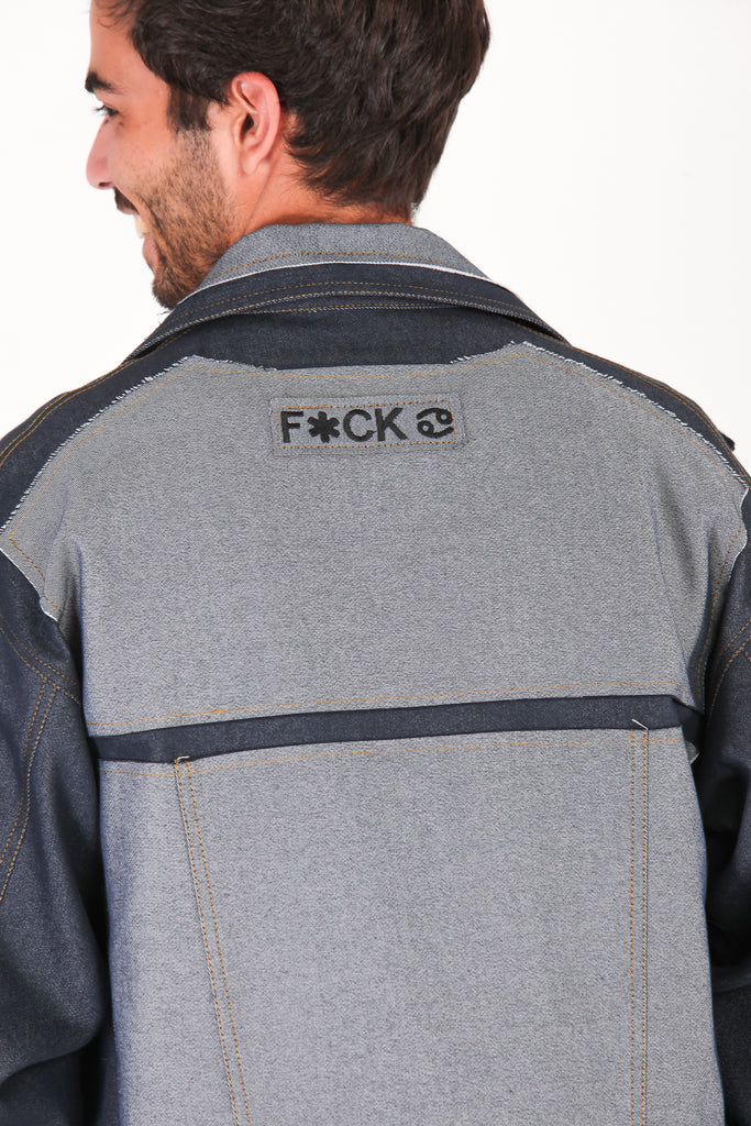 Sobrecamisa HE Denim parches F*CK! · EXCLUSIVO ONLINE · UNISEX