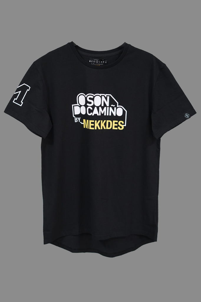 CAMISETA O SON DO CAMIÑO x MEKKDES Negra