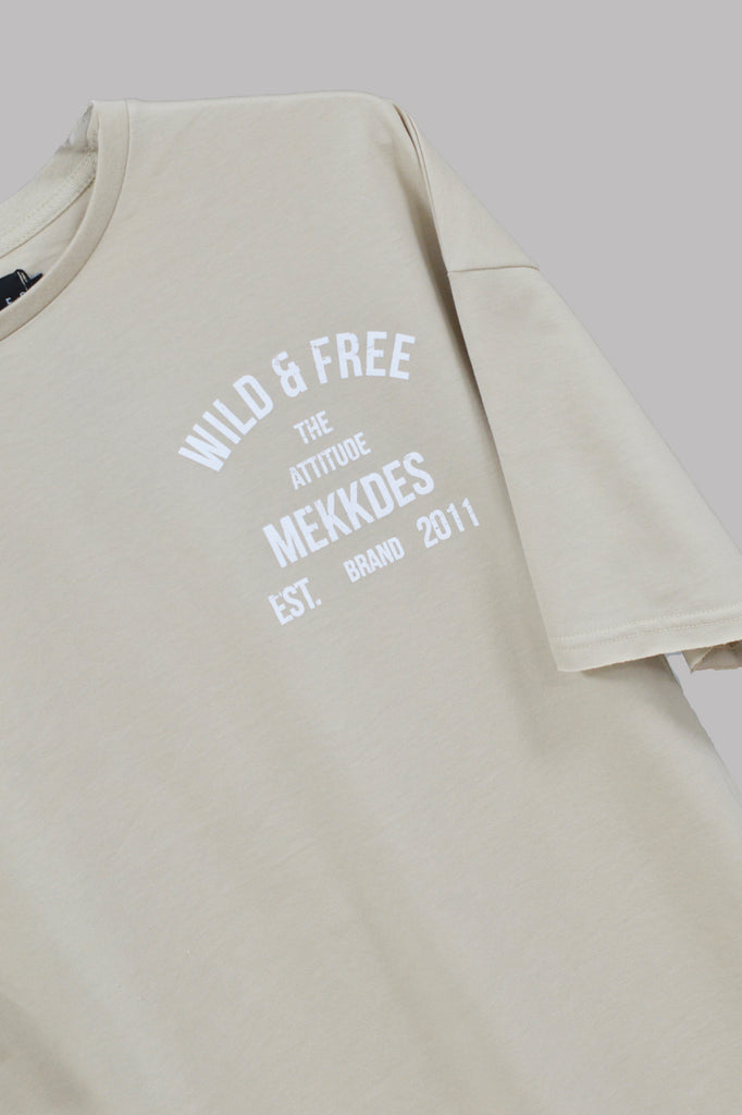 Camiseta HE WILD & FREE arena