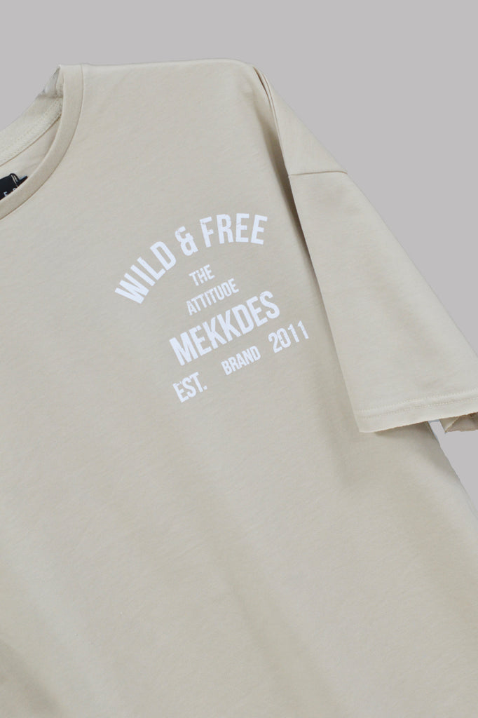 Camiseta HE WILD & FREE arena