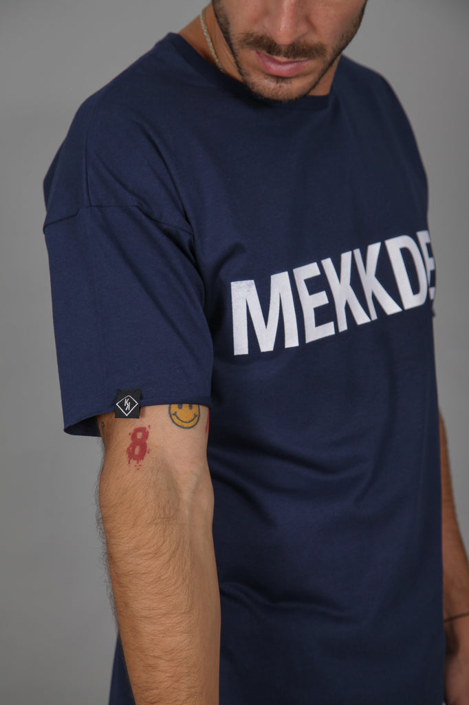 Camiseta HE logo · MARINO·