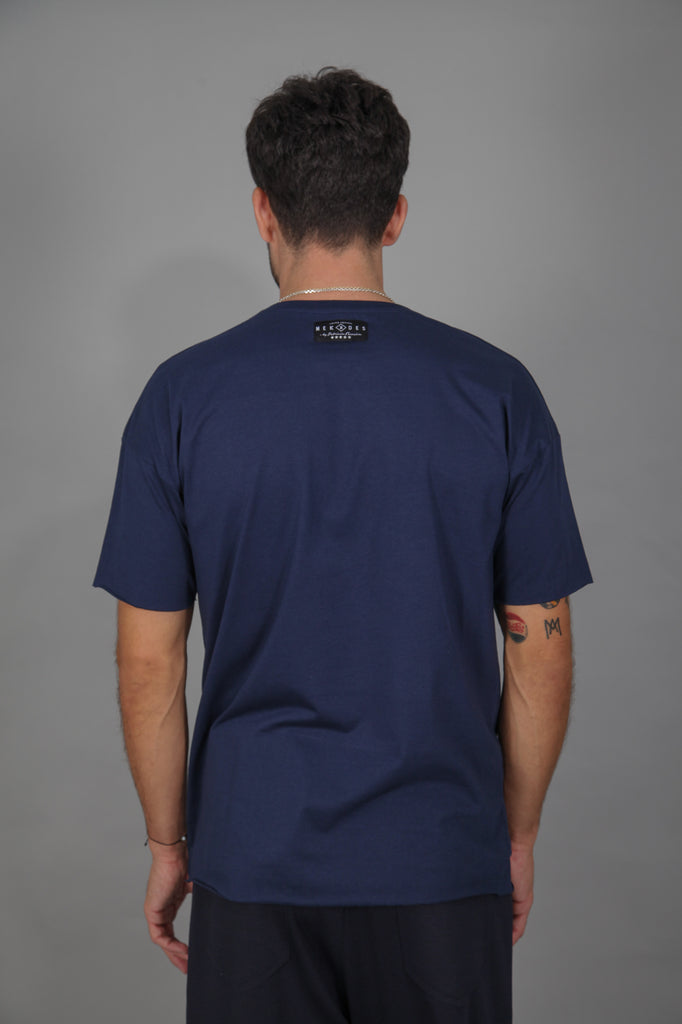 Camiseta HE logo · MARINO·