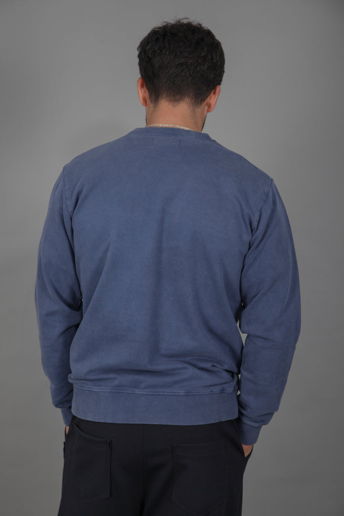 Sudadera HE LOGO · AZUL LAVADO ·