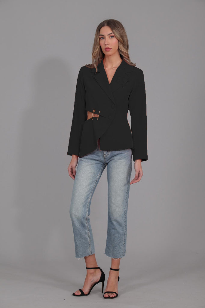 Blazer Cut-Out CALIFORNIA · NEGRO ·
