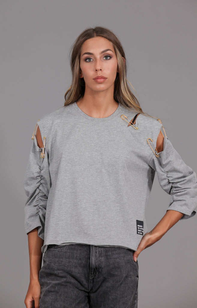 Camiseta gris especial