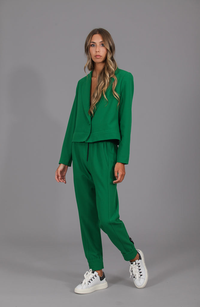 Blazer cremallera convertible · VERDE ·