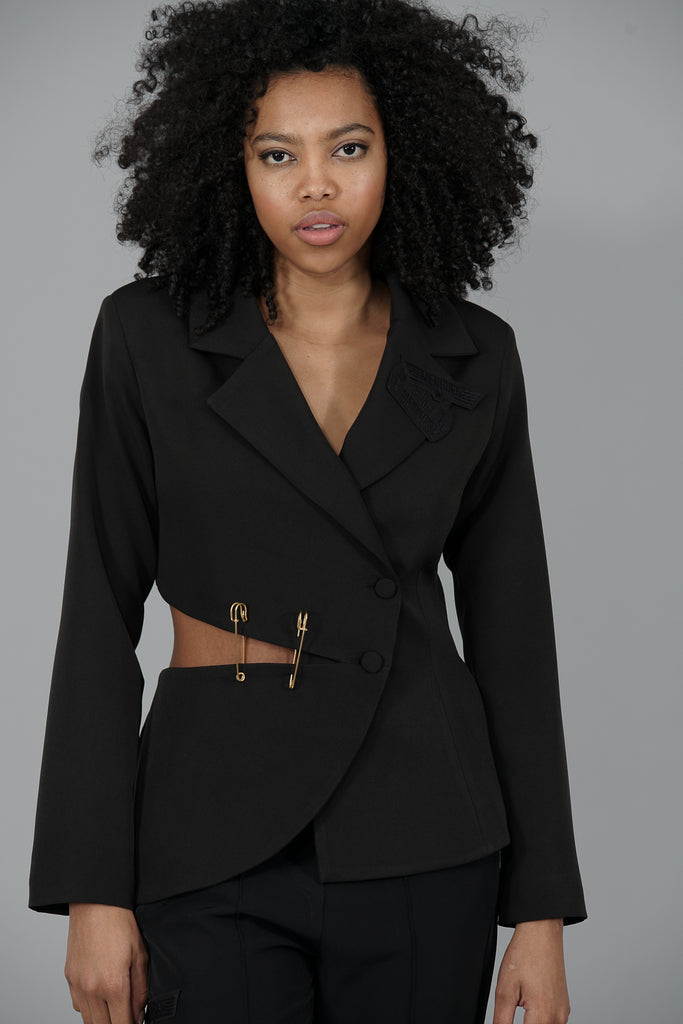 Blazer Cut-Out CALIFORNIA · NEGRO ·