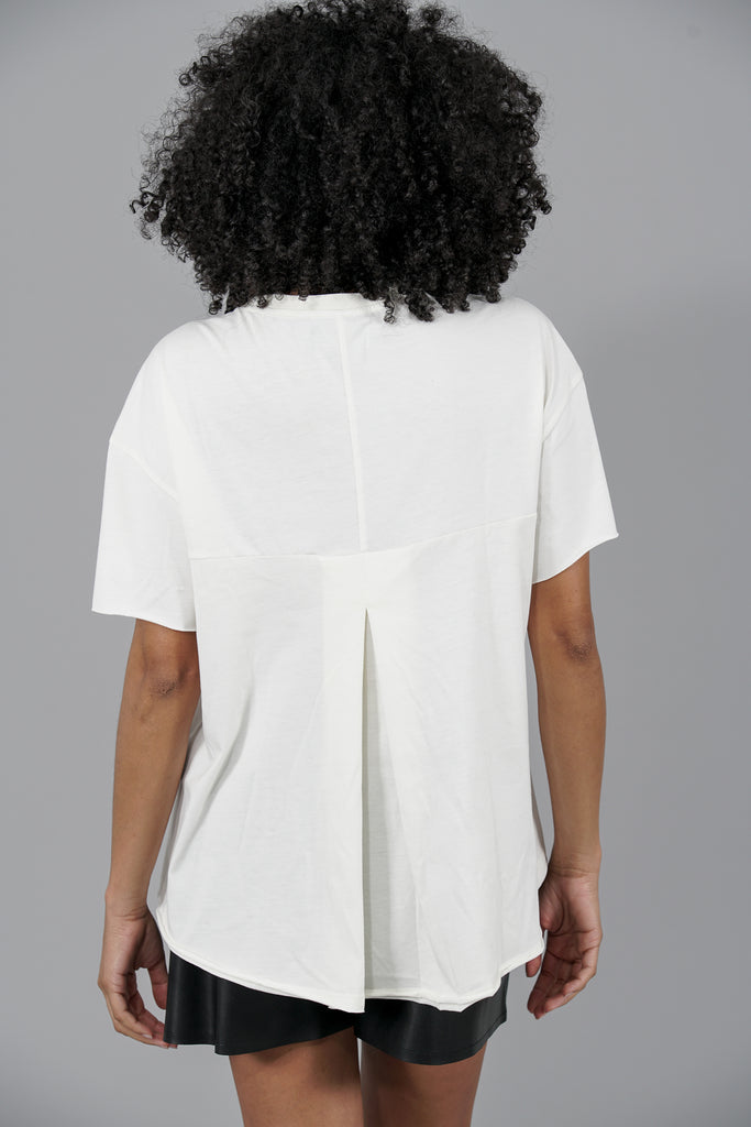 Camiseta pinzas & parches · CRUDO ·