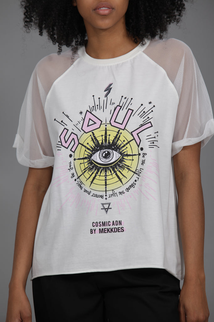 Camiseta SOUL Manga Rejilla