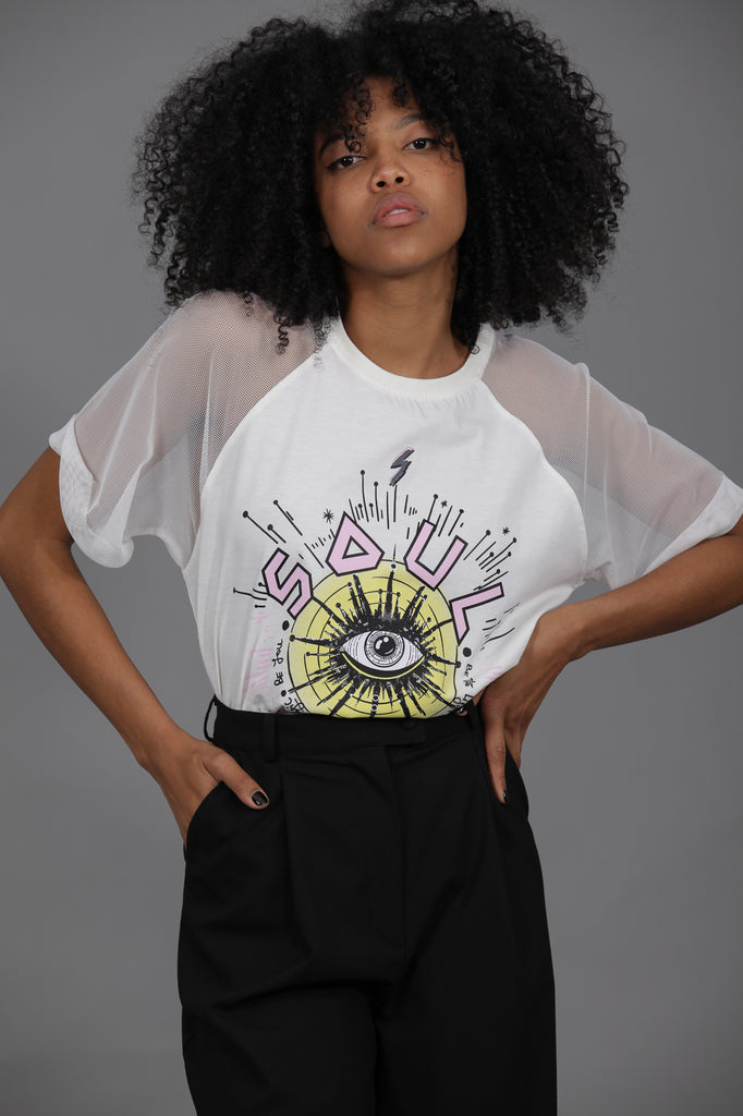 Camiseta SOUL Manga Rejilla