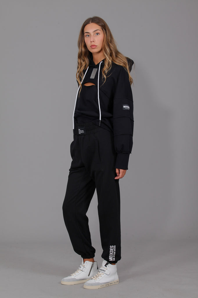 Jogger Sporty invierno LOGO · NEGRO ·