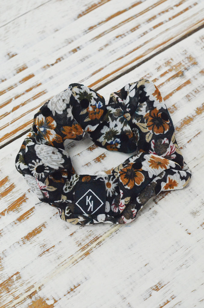 Coletero SCRUNCHIE flores