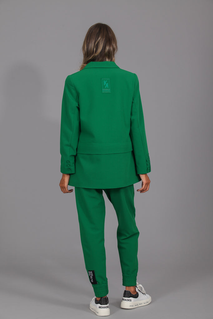 Blazer cremallera convertible · VERDE ·