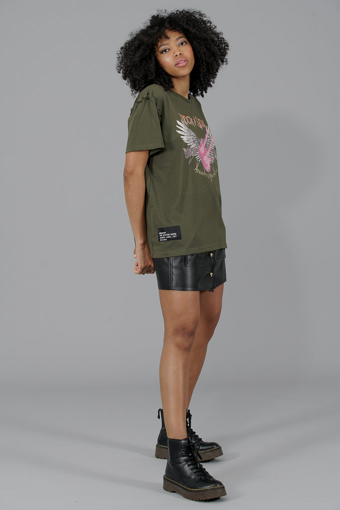 Camiseta ROCK & SOUL Imperdibles · KHAKI ·