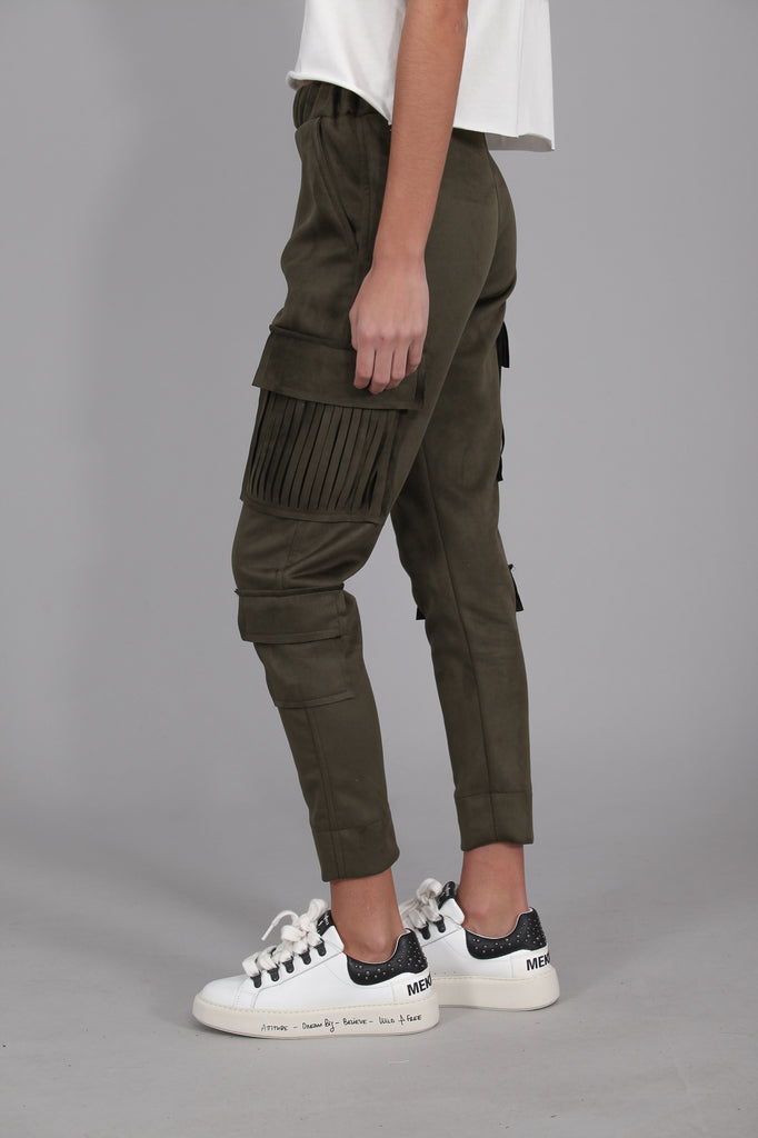 Pantalón cargo bolsillos · Ante Khaki ·