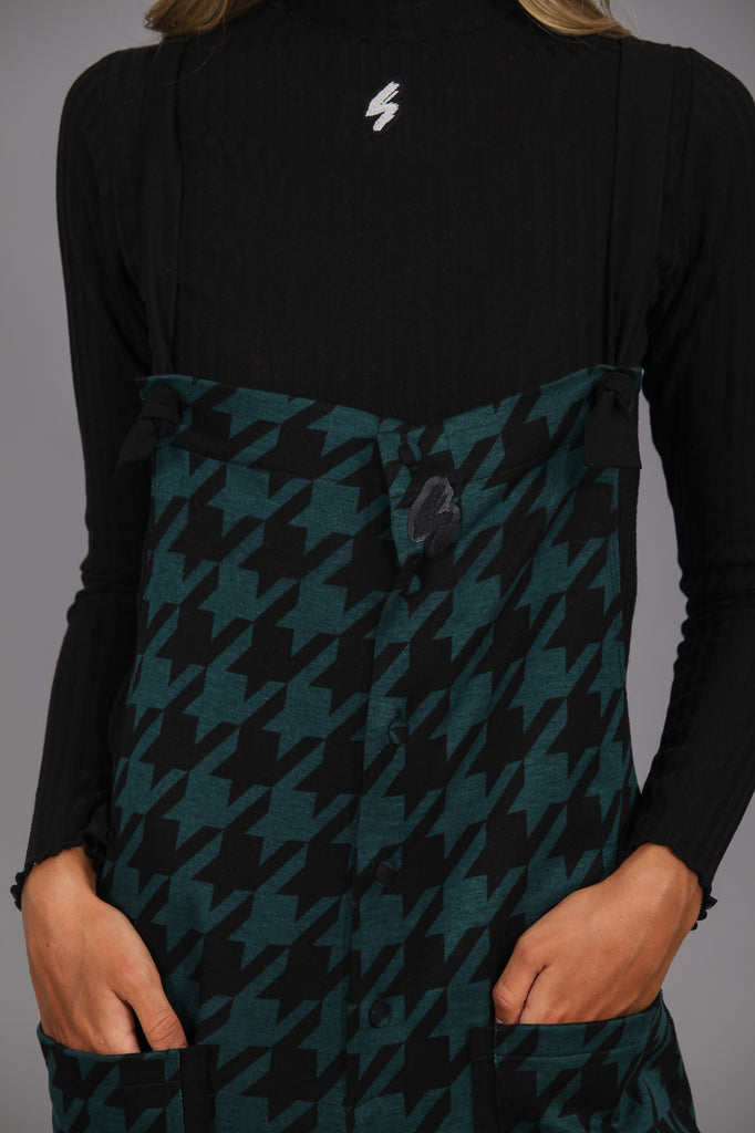Peto Punto PATA GALLO · VERDE & NEGRO ·