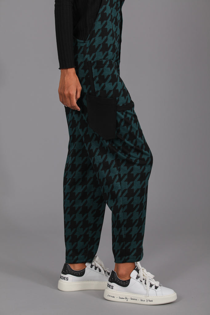 Peto Punto PATA GALLO · VERDE & NEGRO ·