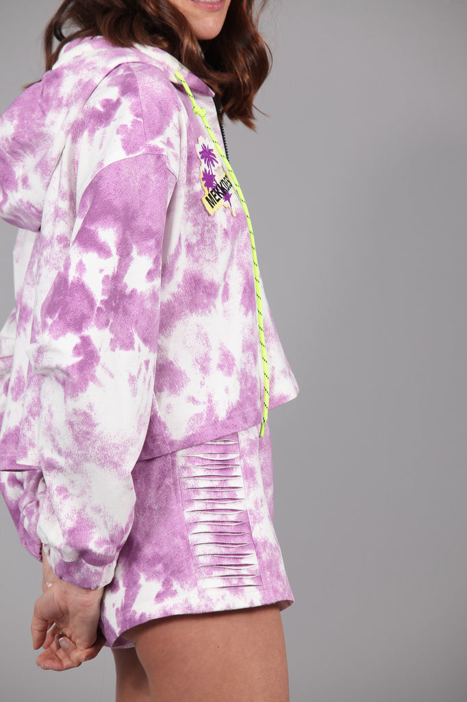 Short tie-dye SHADES OF SUMMER · MALVA ·