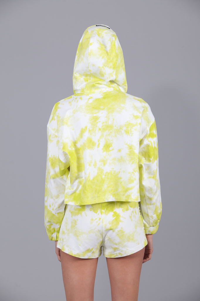 Sudadera capucha tie-dye SHADES OF SUMMER · NEÓN ·