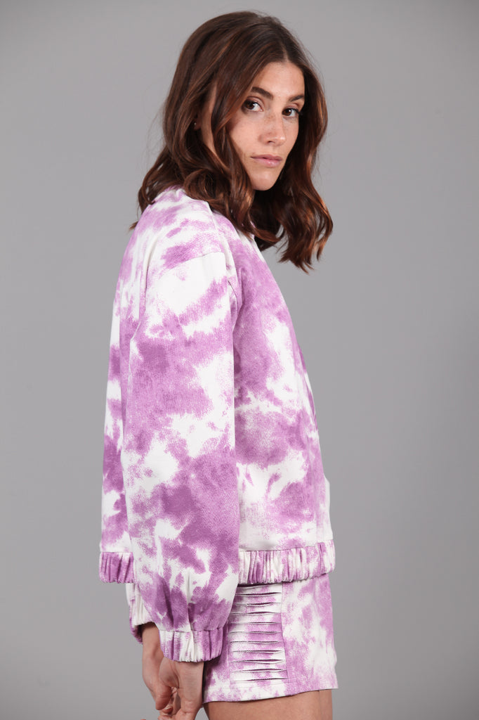 Short tie-dye SHADES OF SUMMER · MALVA ·