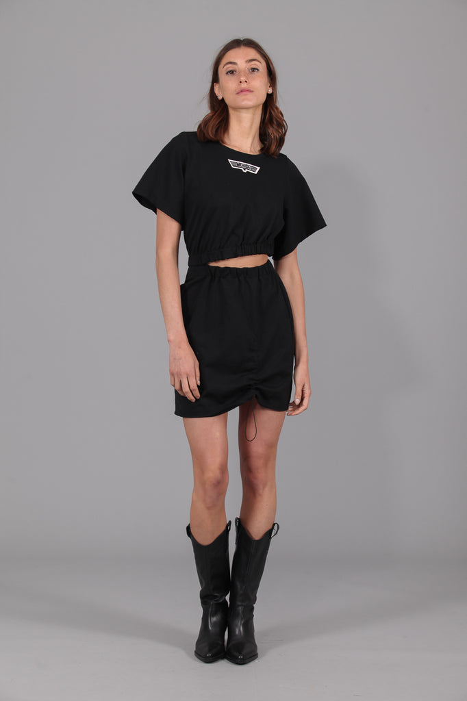 Vestido Cut Out California · NEGRO ·