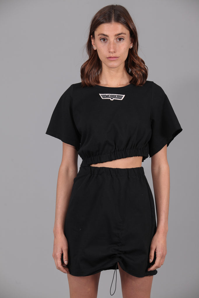 Vestido Cut Out California · NEGRO ·