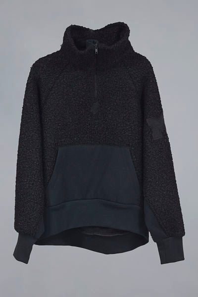 Sudadera cremallera DOLLY negro